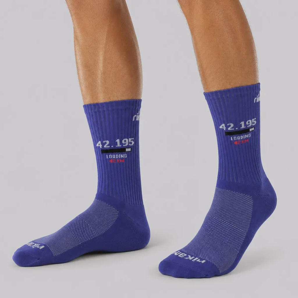 Meia Cano Alto Rikam Running Masculina