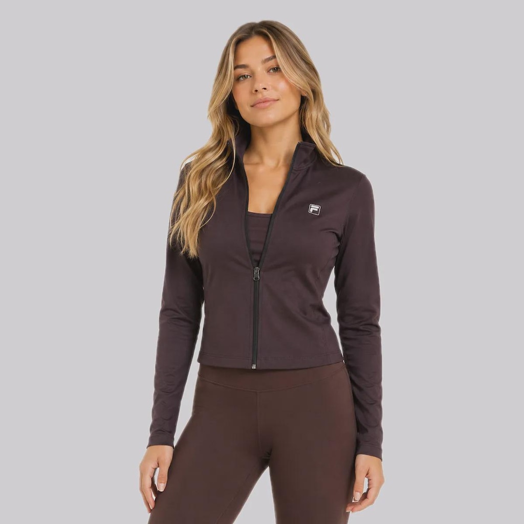 Jaqueta Feminina Fila Malha Life