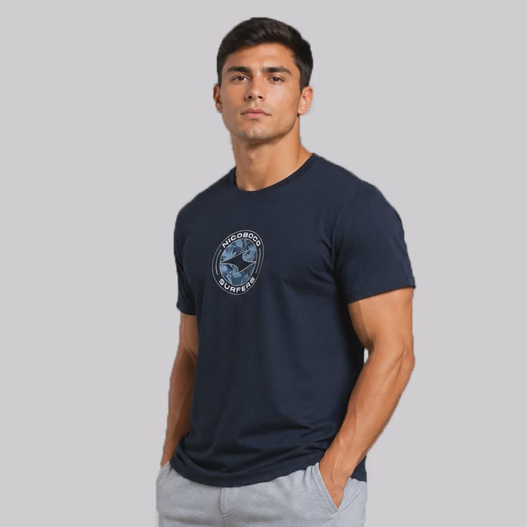 Imagem 2 do produto Camiseta  Masculina Nicoboco Wild