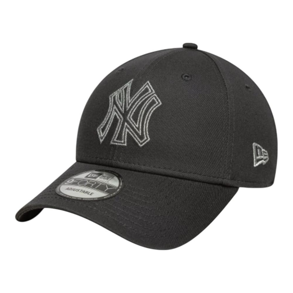 Imagem 2 do produto Boné Adulto New Era Metallic Outline 940 New York Yankees Aba Curva
