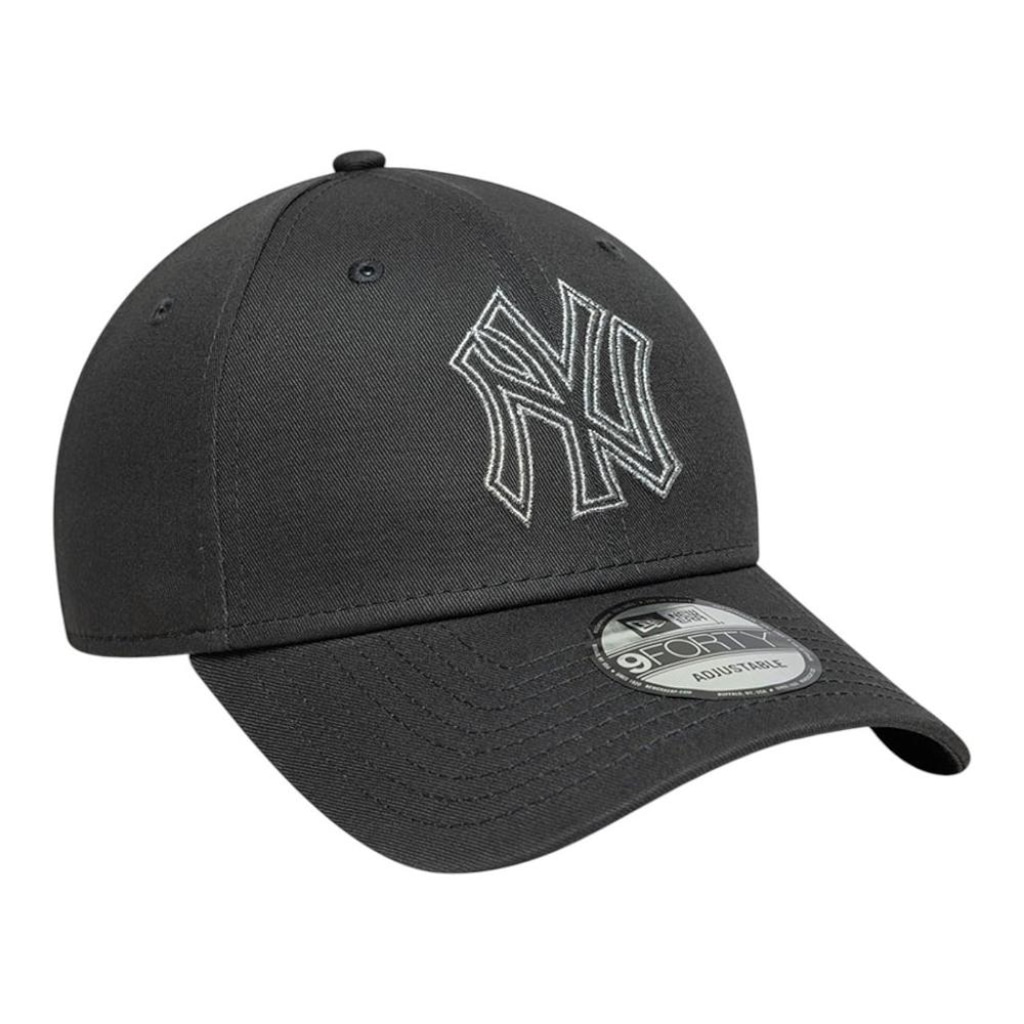 Imagem 3 do produto Boné Adulto New Era Metallic Outline 940 New York Yankees Aba Curva