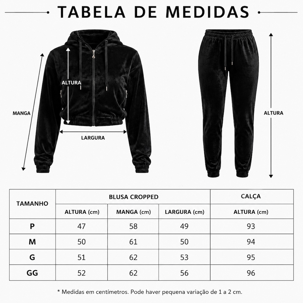 Imagem 2 do produto Conjunto Jaqueta Best Fit + Calça Active Comfort Plush Feminina