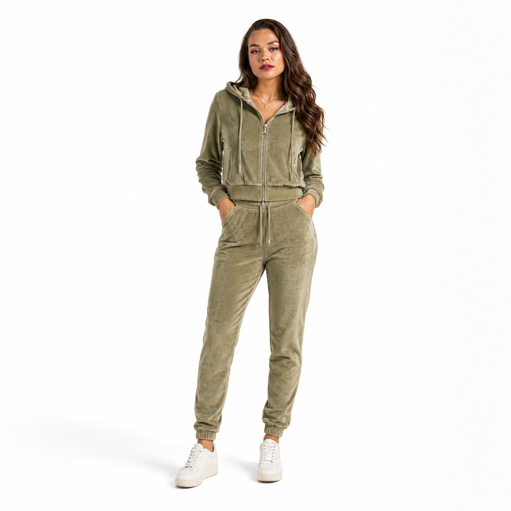 Imagem 1 do produto Conjunto Jaqueta Best Fit + Calça Active Comfort Plush Feminina