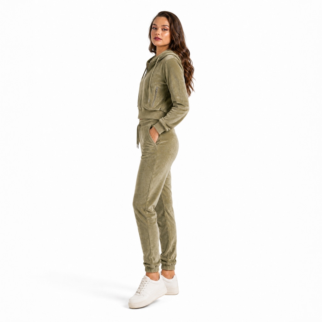 Imagem 2 do produto Conjunto Jaqueta Best Fit + Calça Active Comfort Plush Feminina
