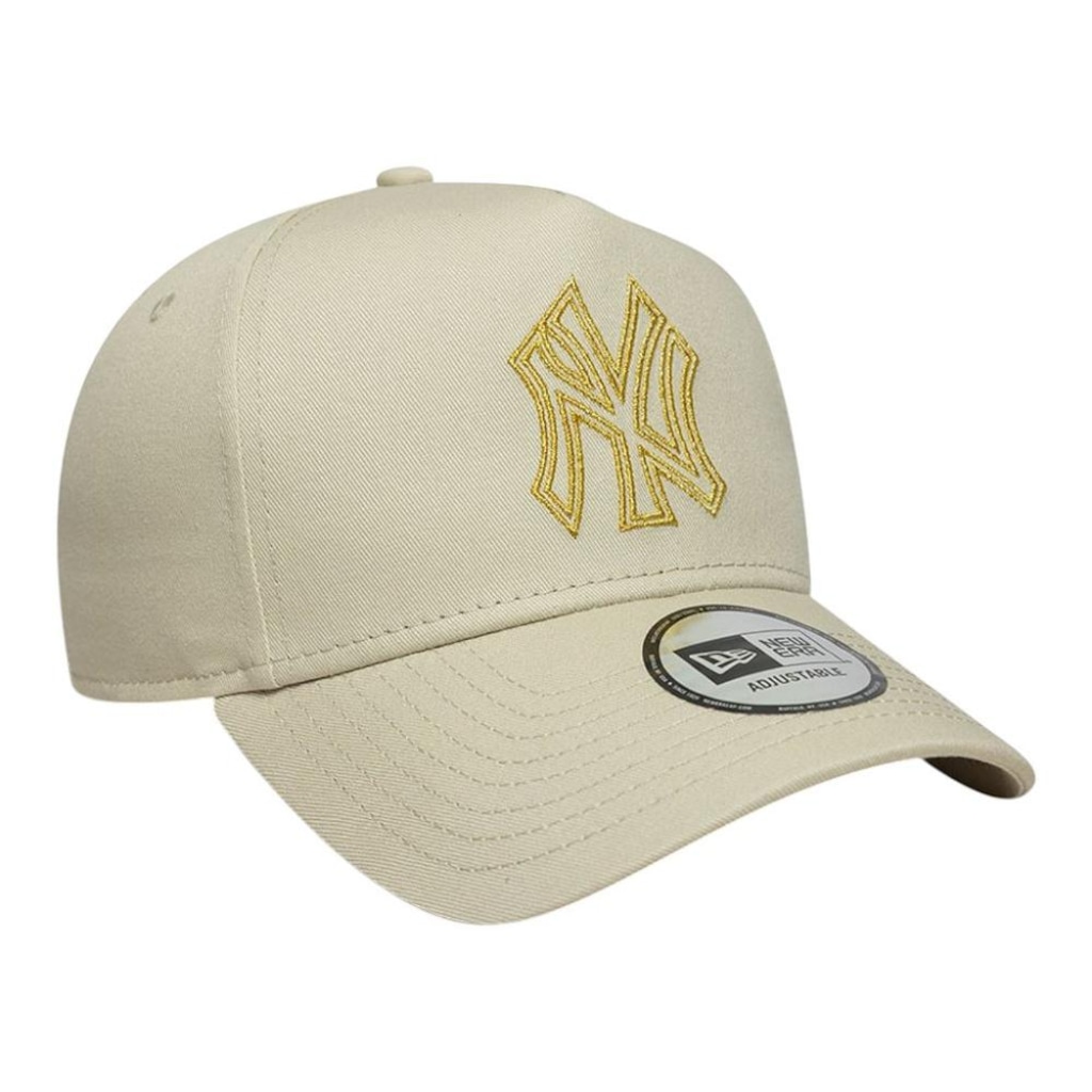 Imagem 3 do produto Boné Adulto New Era Metallic Outline Eframe New York Yankee Aba Curva