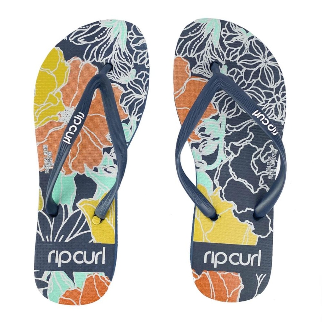 Chinelo Feminino Rip Curl Golden Flowers