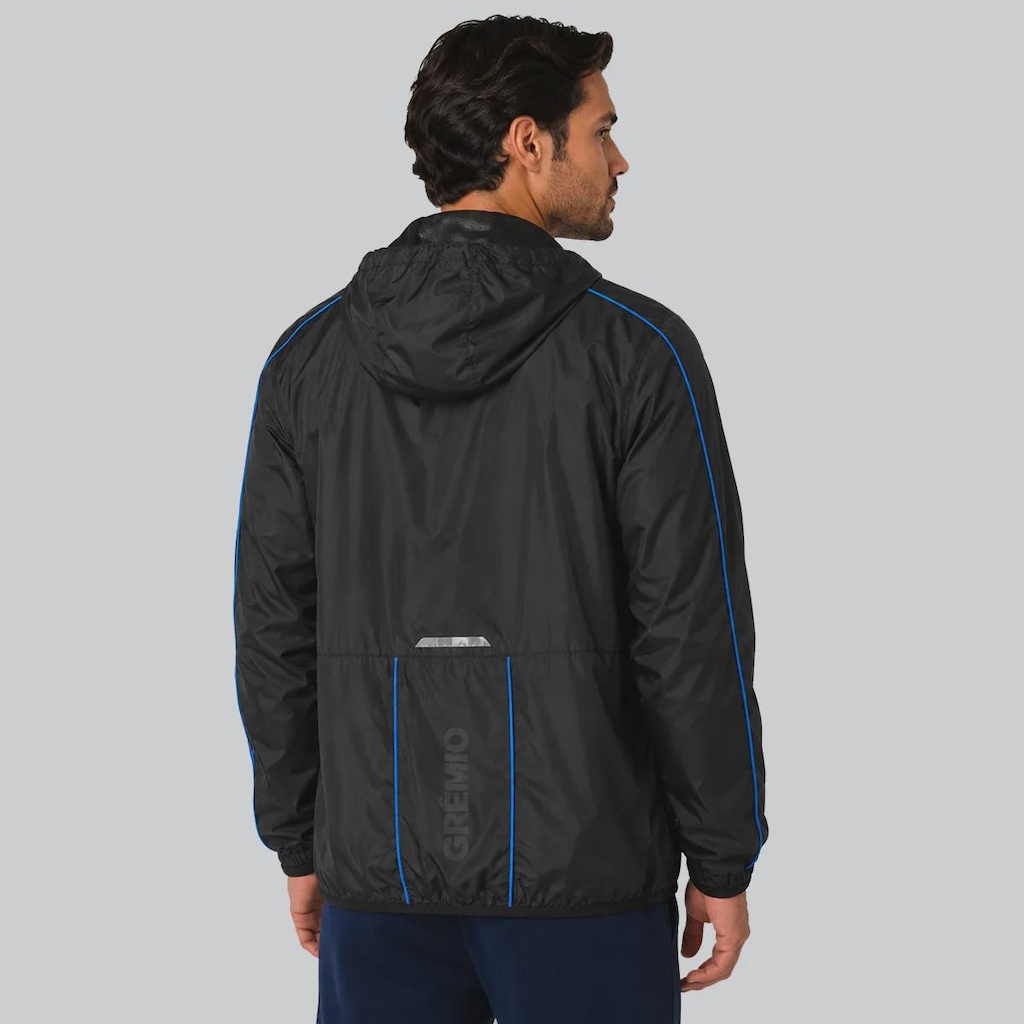 Imagem 3 do produto Jaqueta Corta Vento Grêmio Solid Masculina