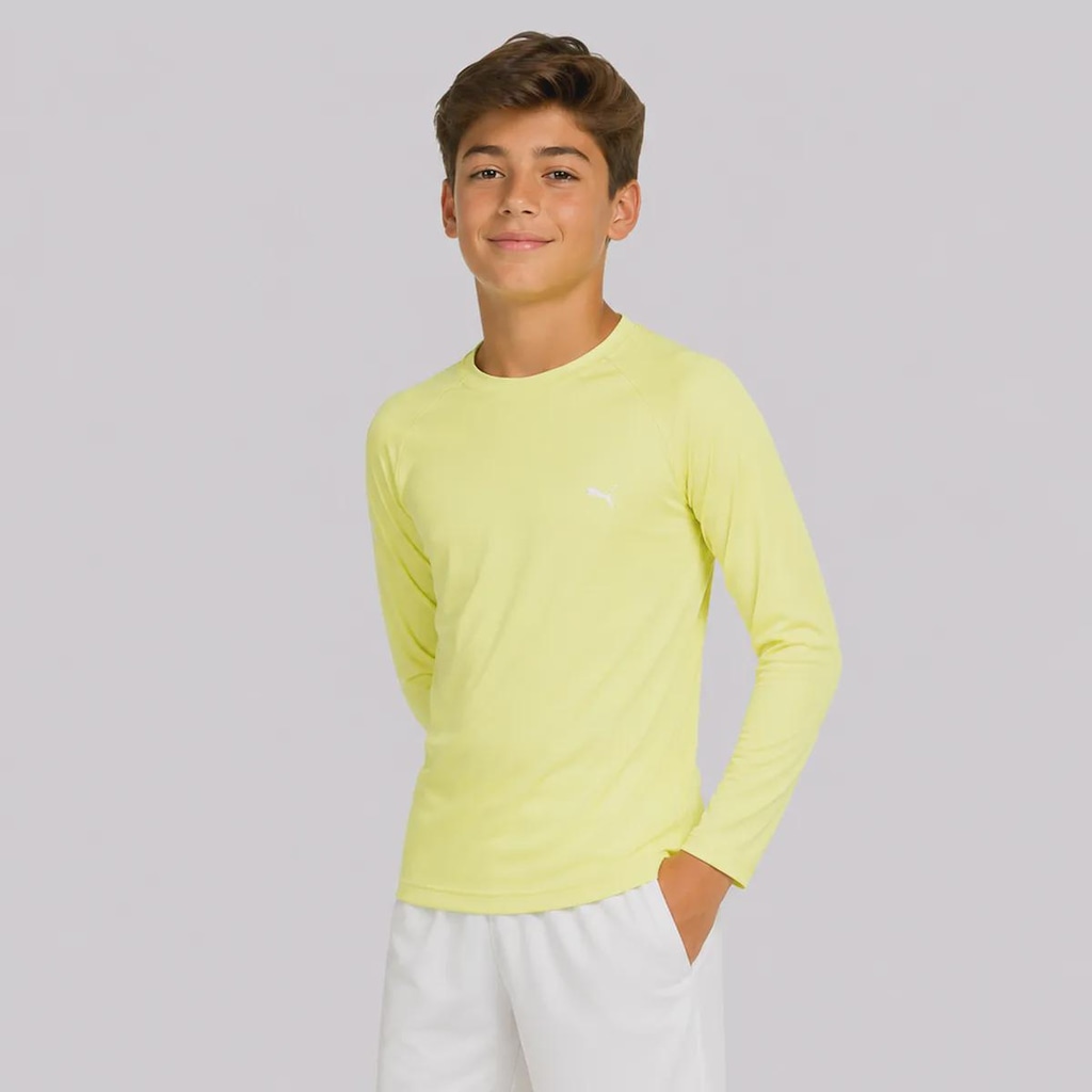 Imagem 3 do produto Camiseta Puma Manga Longa UV50+ Infantil