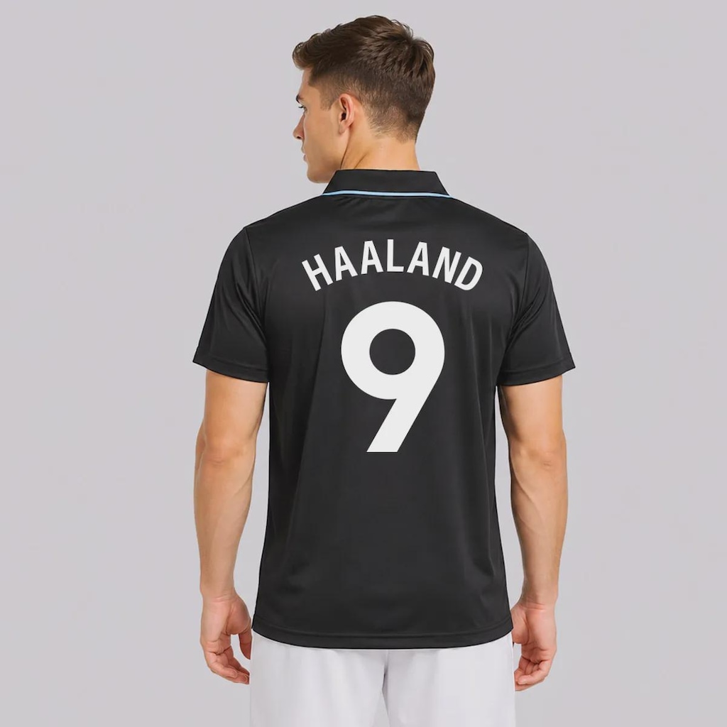 Camisa do Manchester City Dry Fit 9 Haaland Masculina