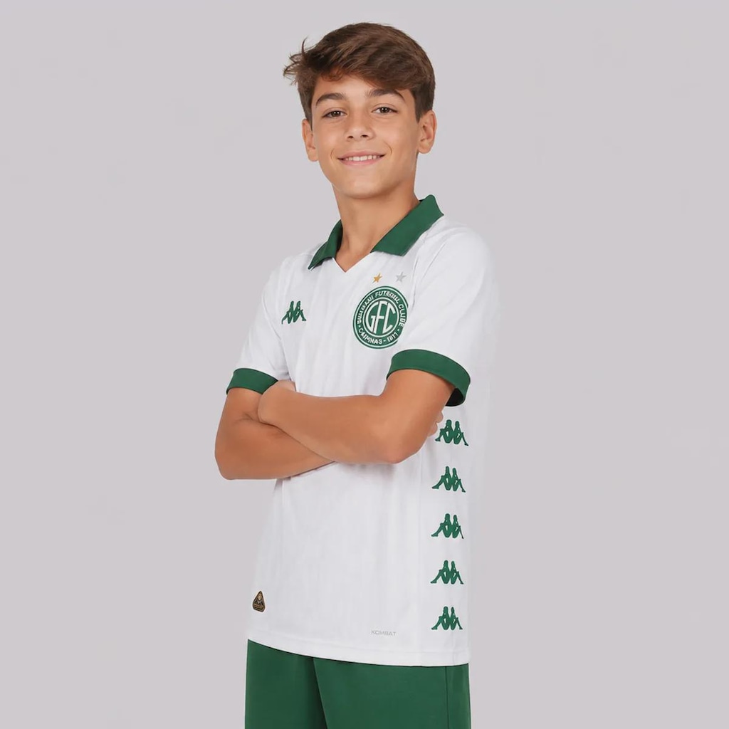 Imagem 3 do produto Camisa do Guarani II 2025 Kappa Infantil