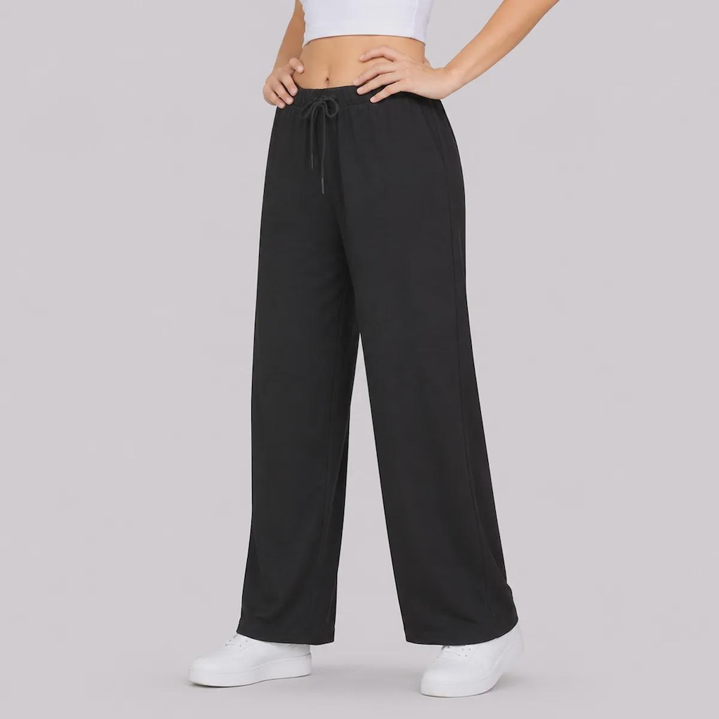 Calça Fila Reta Rib Feminina