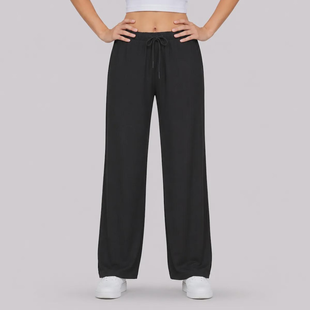 Imagem 2 do produto Calça Fila Reta Rib Feminina