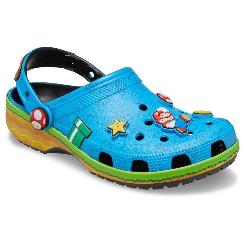 Imagem 2 do produto Sandália Unissex Crocs Super Mario Core Classic Clog Multi