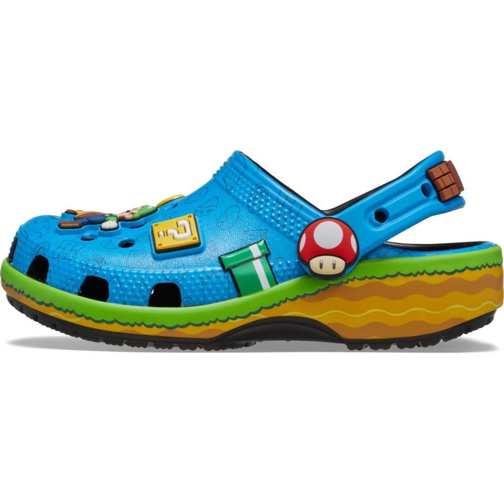 Imagem 3 do produto Sandália Infantil Crocs Super Mario Core Classic Clog K Multi