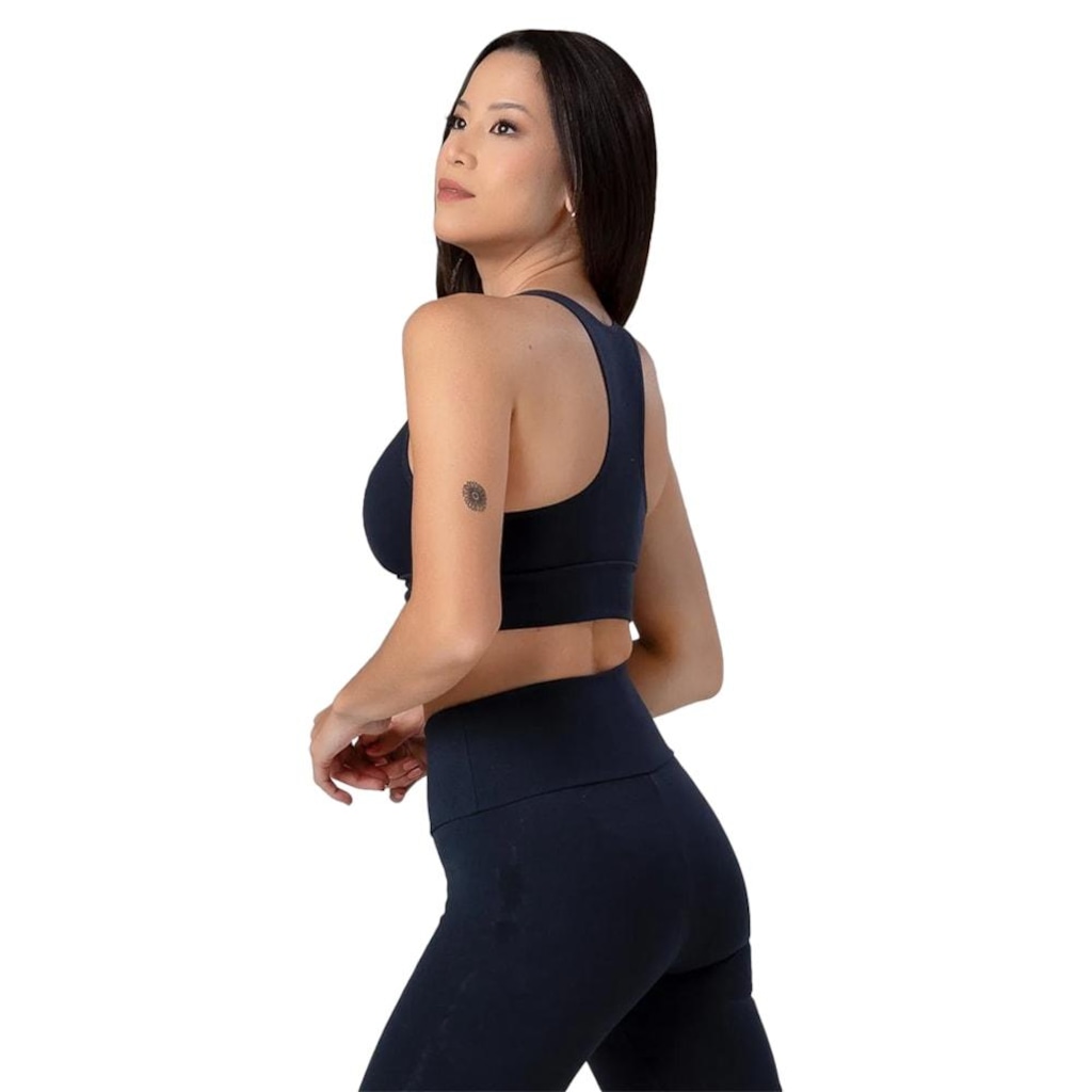 Imagem 2 do produto Top Academia Trinys Suplex Decote V F-12171 com Bojo Feminino