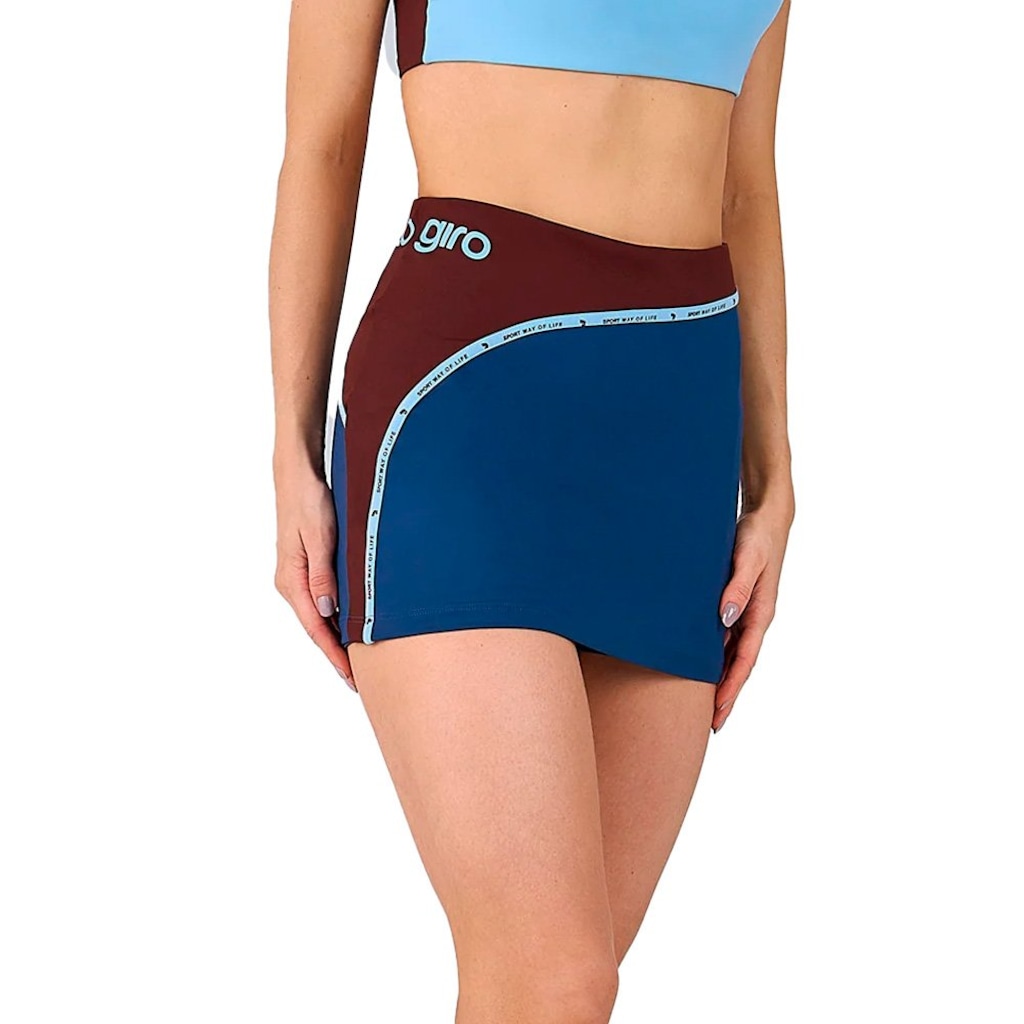 Shorts Saia Alto Giro Ag Way Of Life Feminino