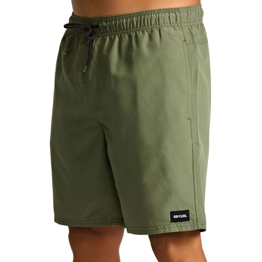 Imagem 3 do produto Bermuda Rip Curl Abi Washed Volley Brazil  Dark Olive Masculina