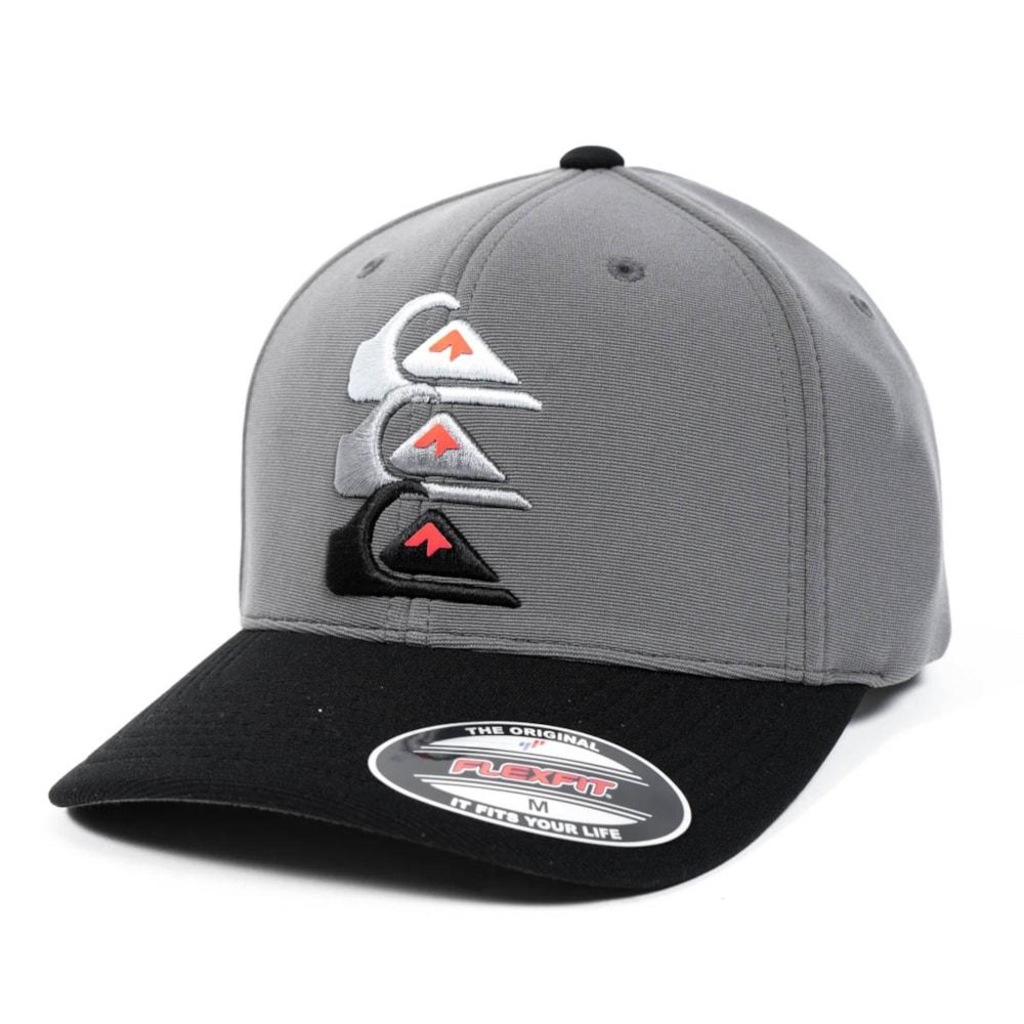 Boné Quiksilver Emb Three Logo Dark
