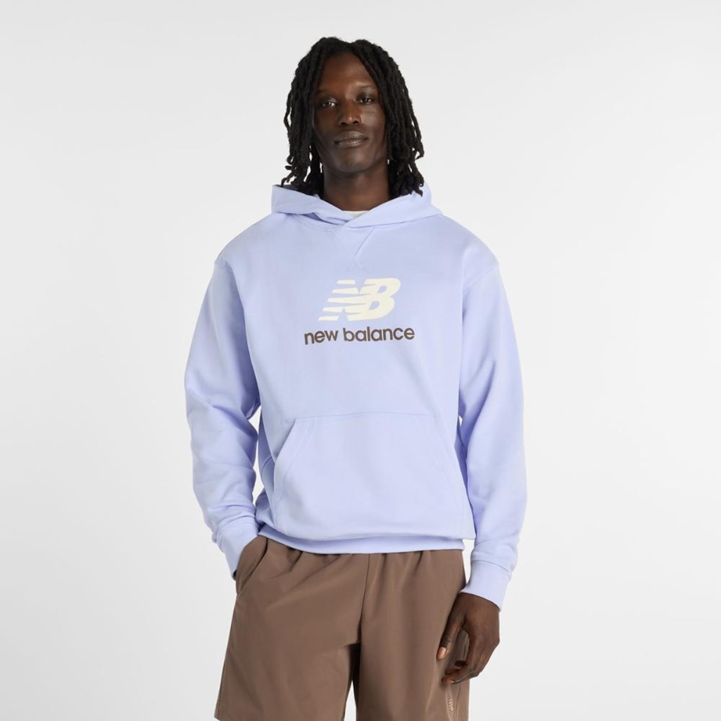 Blusão com Capuz New Balance Athletics Logo Masculino