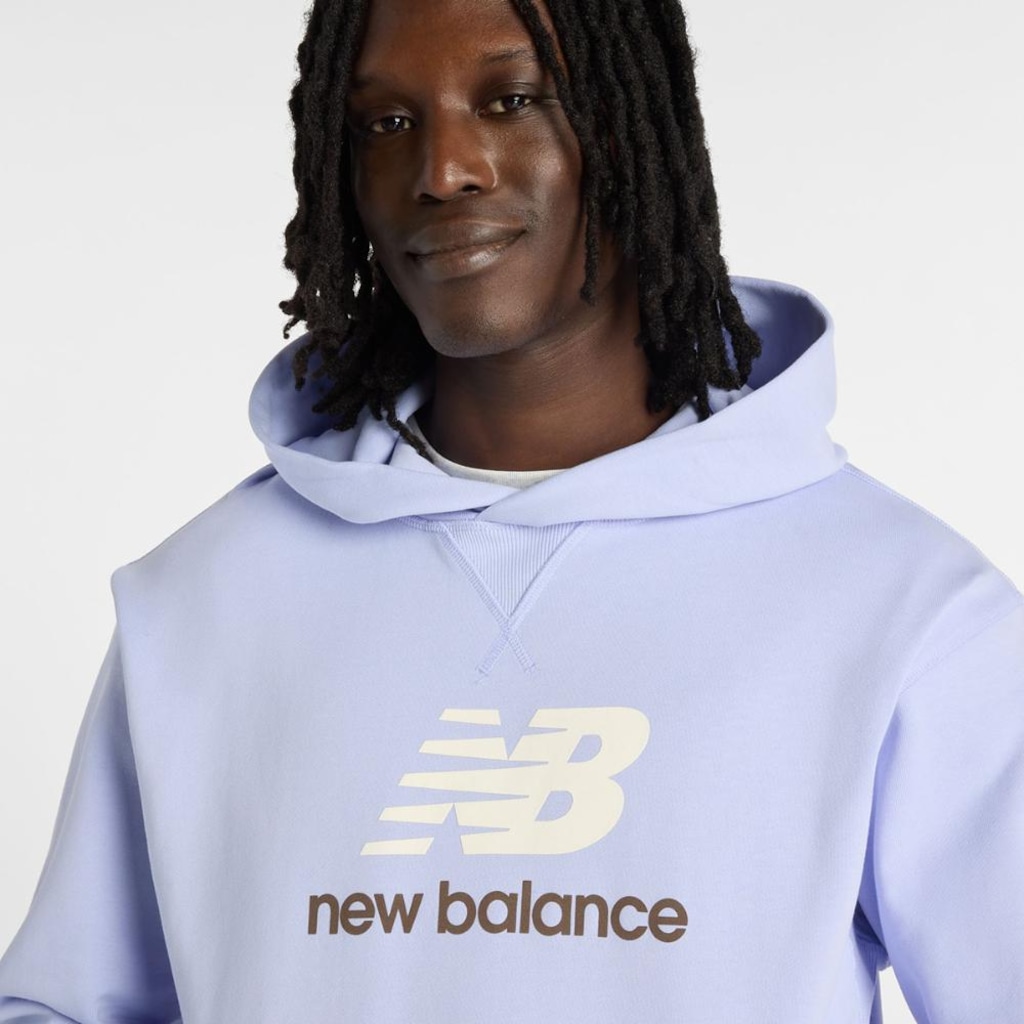 Imagem 4 do produto Blusão com Capuz New Balance Athletics Logo Masculino