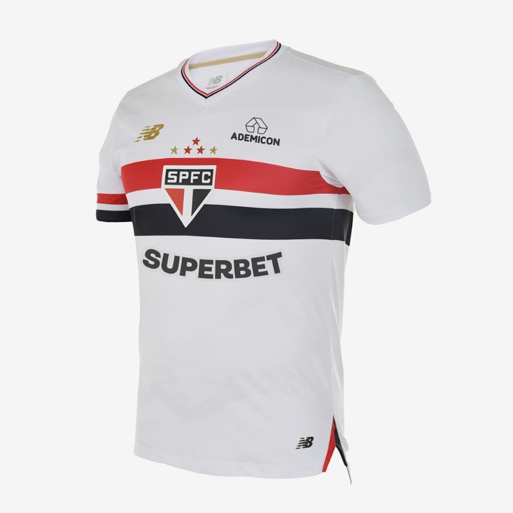 Imagem 2 do produto Camisa do São Paulo FC New Balance Jogador Home C/P Masculina