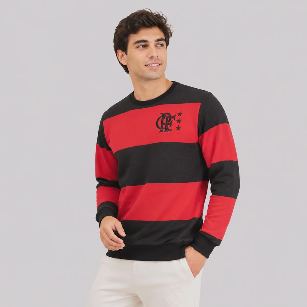 Imagem 2 do produto Blusão de Moletom Flamengo Retro 1981 Home Masculino
