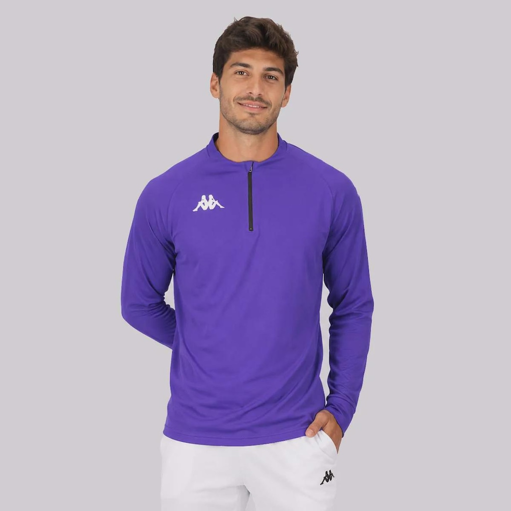 Blusão de Moletom Kappa Player Ablas Pro Seven Masculino