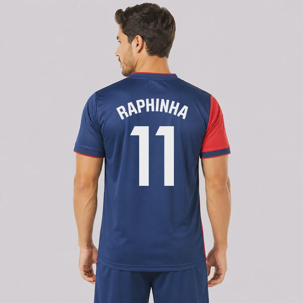 Camisa do Barcelona Més Que Un Club 11 Raphinha Masculina