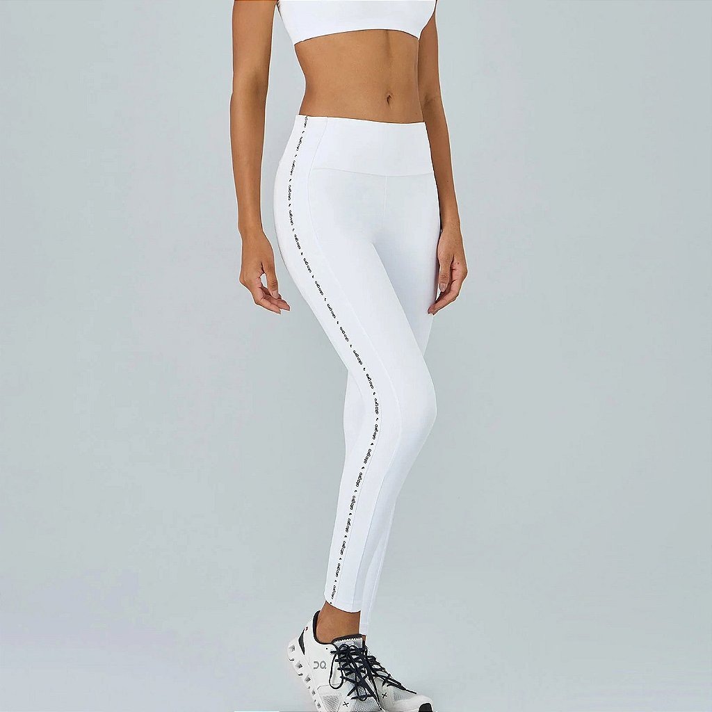 Calça Legging Alto Giro Elástico Personalizado WT26 Feminina