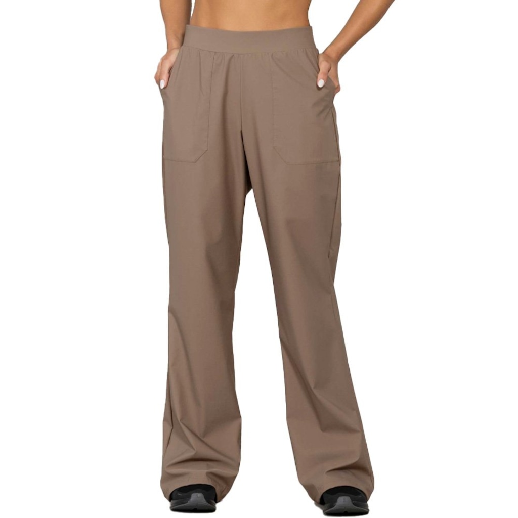 Calça Com Bolso Run More Feminina