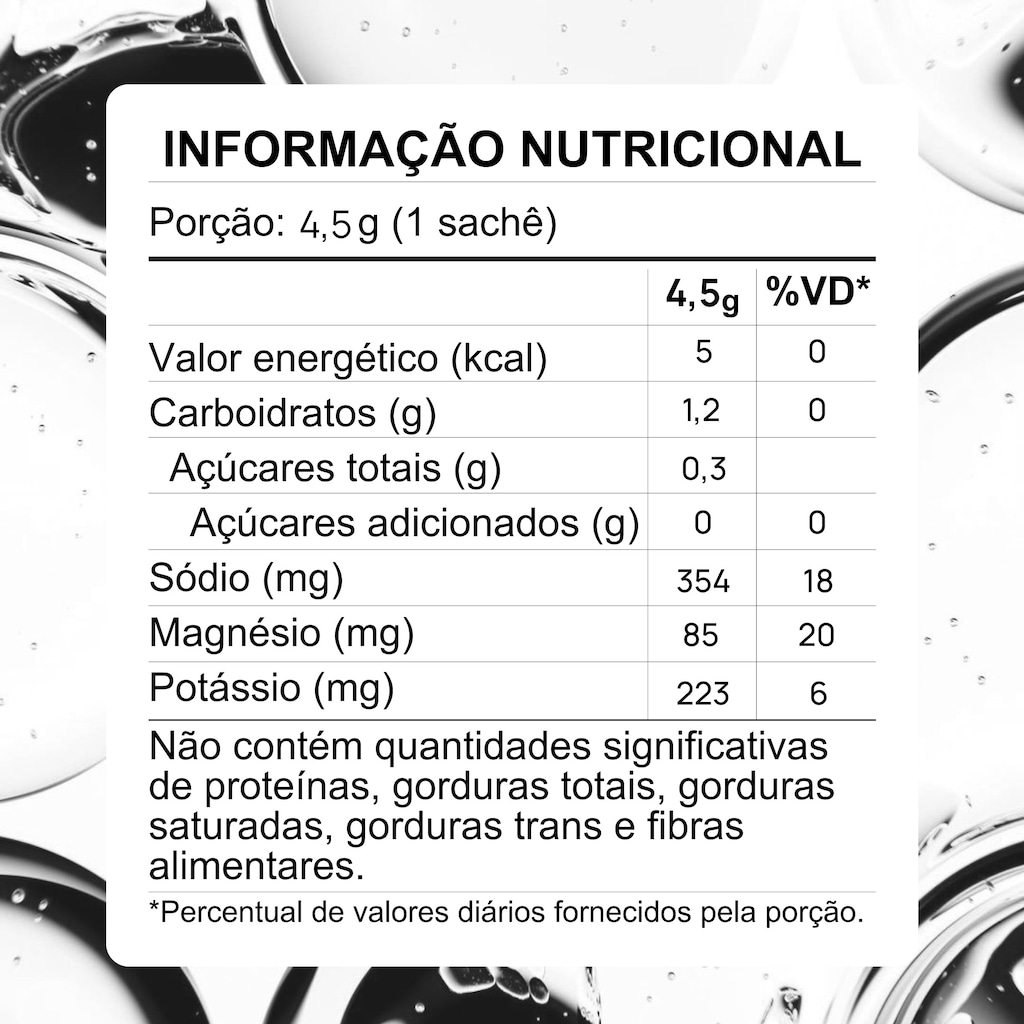 Imagem 2 do produto Kit 1 Caixa - 14 sachês LIQUIDZ® - Eletrólitos Zero Açúcares - Sabor Neutro