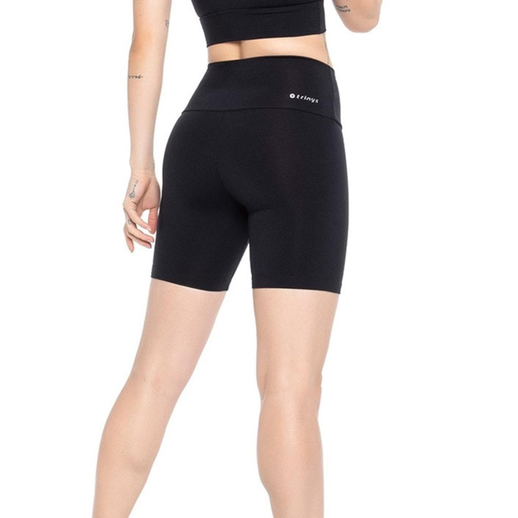 Imagem 2 do produto Short Trinys Meia Coxa Básico Suplex Power Feminino
