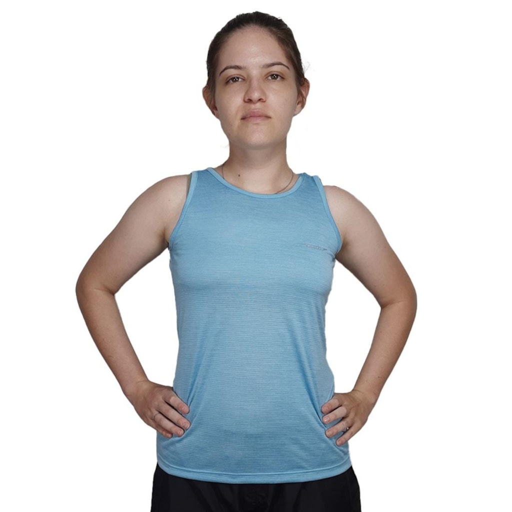 Camiseta Regata Speedo Mescla Essence Feminina