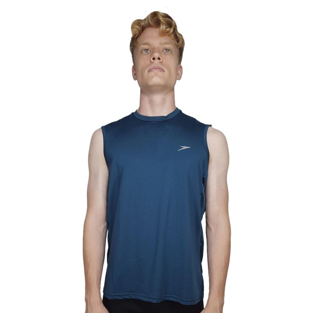 Camiseta Regata Speedo Machão Track Poliamida Masculina