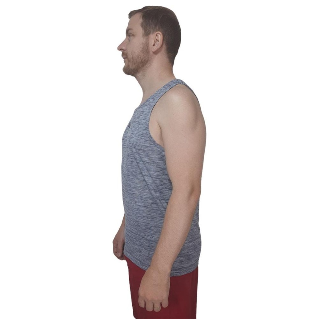 Imagem 3 do produto Camiseta Regata Fila Sport Melange Poliéster Masculina