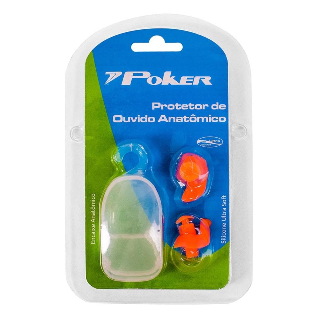 Imagem 3 do produto Protetor De Ouvido Poker Silicone Anatômico