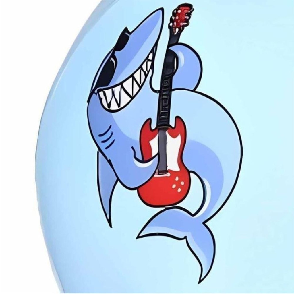 Imagem 2 do produto Touca de Natação Speedo Fun Cap Tubarão Infantil