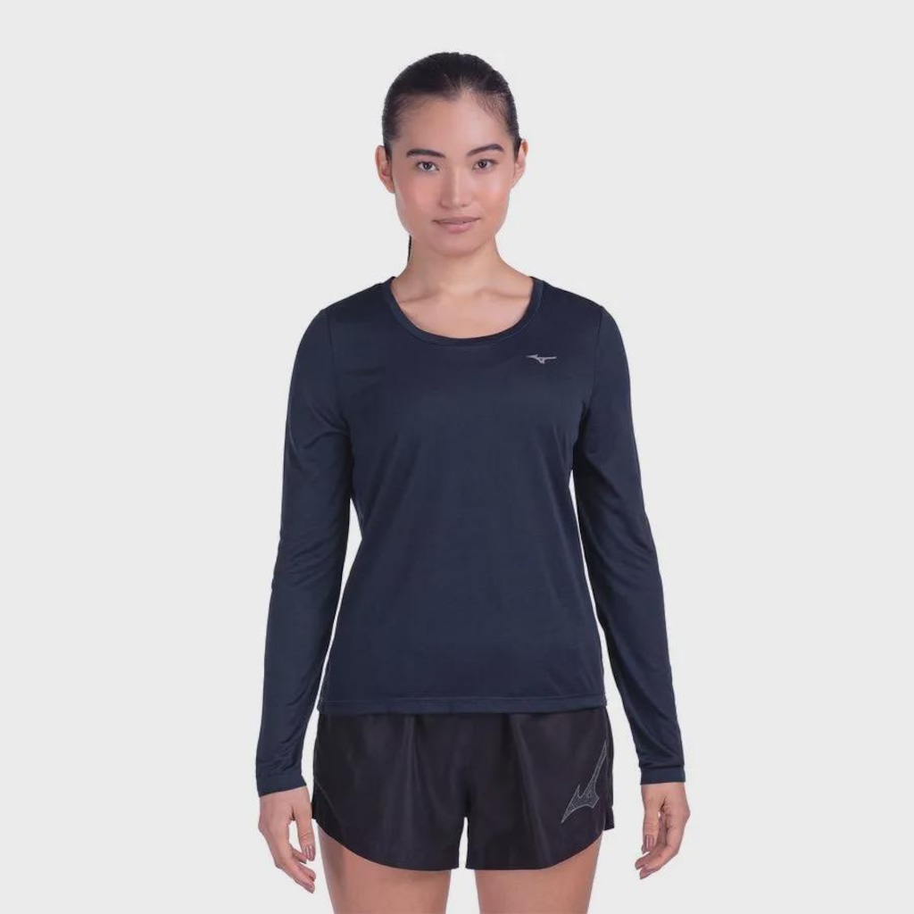 Camiseta Manga Longa Mizuno Nirvana Feminina
