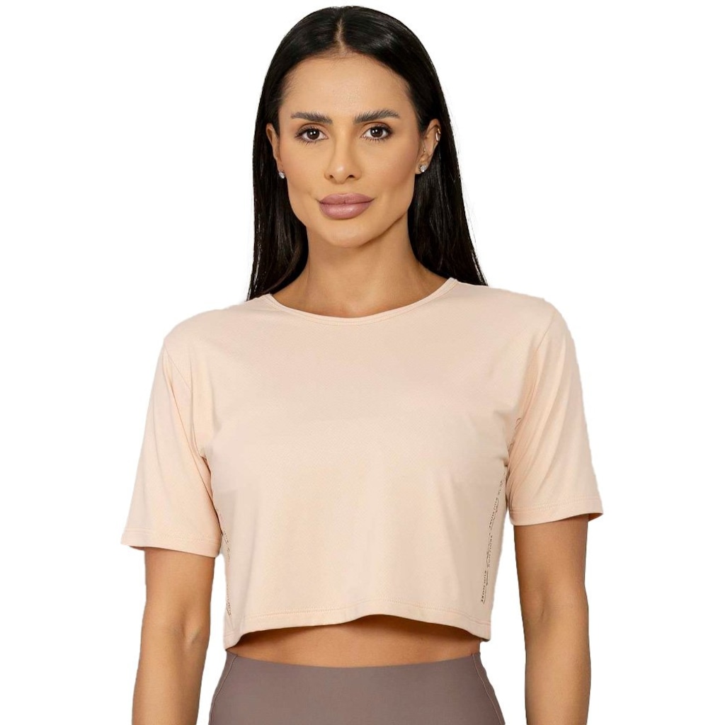 Cropped Run More Barriga Zero Feminino