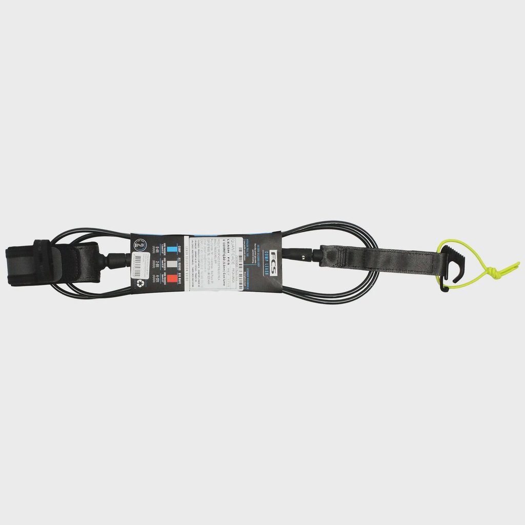 Imagem 2 do produto Leash FCS 6 X 5mm Competition Coal Lime