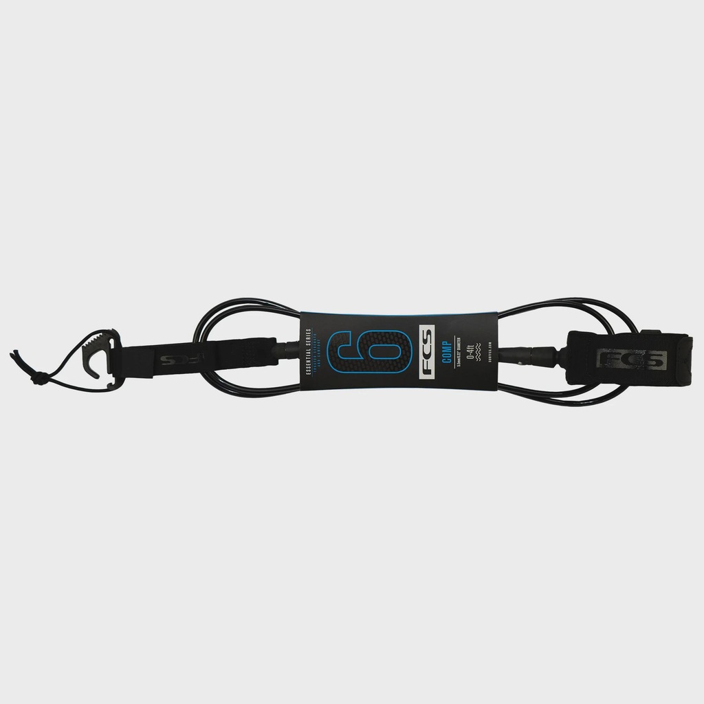 Leash FCS 6 X 5mm Competition Black