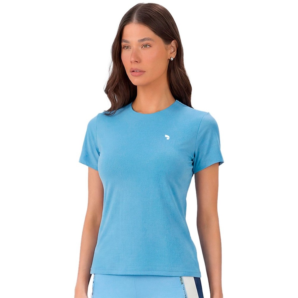 Camiseta Alto Giro Alongada Feminina