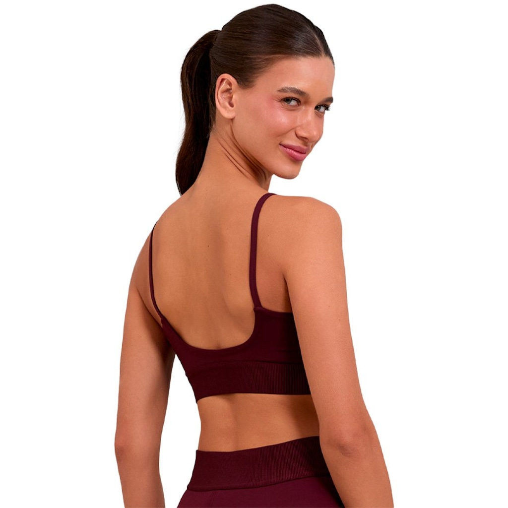 Imagem 2 do produto Top Alto Giro Cós Canelado Feminino