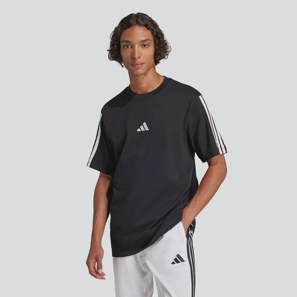 Camiseta adidas Essentials Três Listras Masculina
