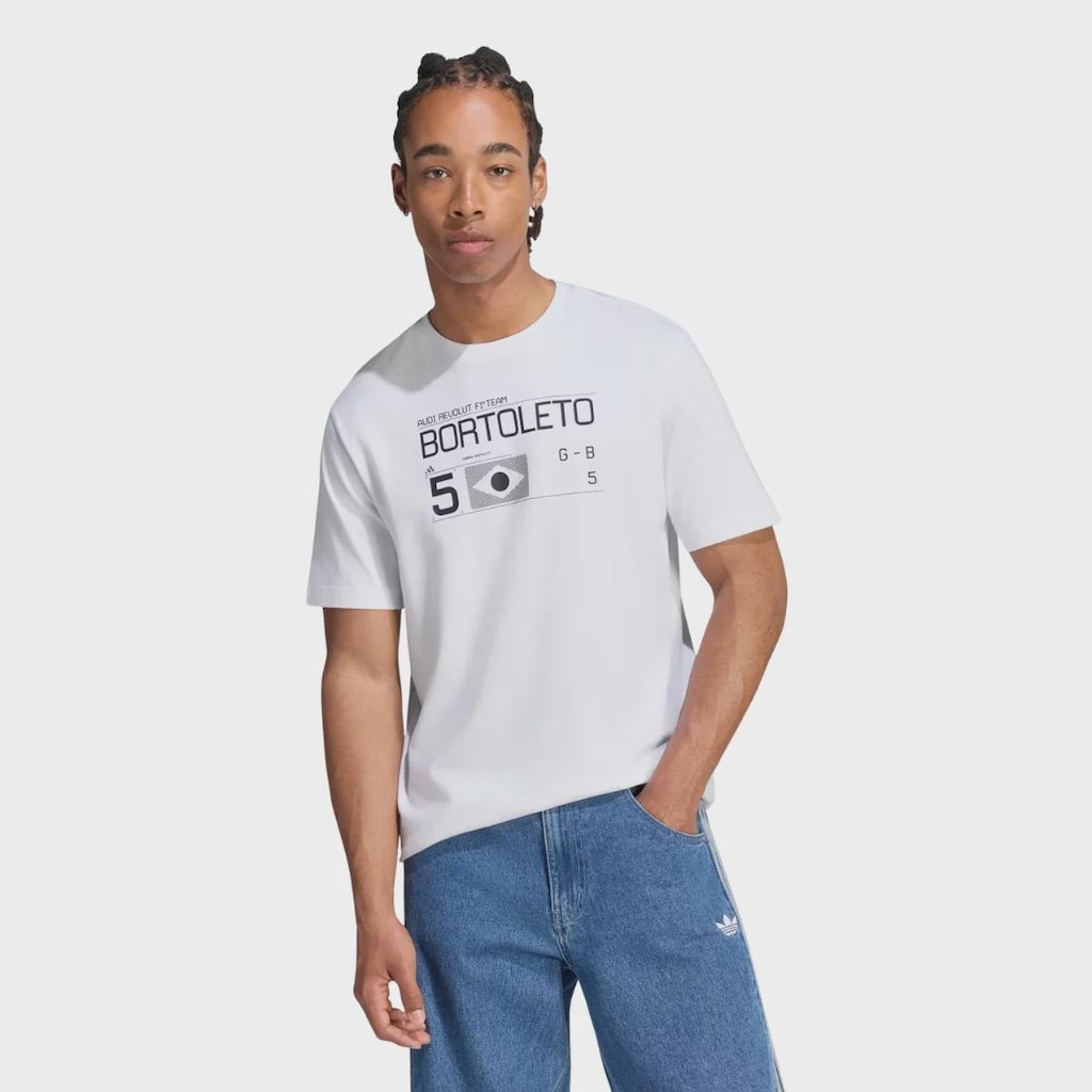 Imagem 2 do produto Camiseta adidas Audi Revolut Gabriel Bortoleto Masculina