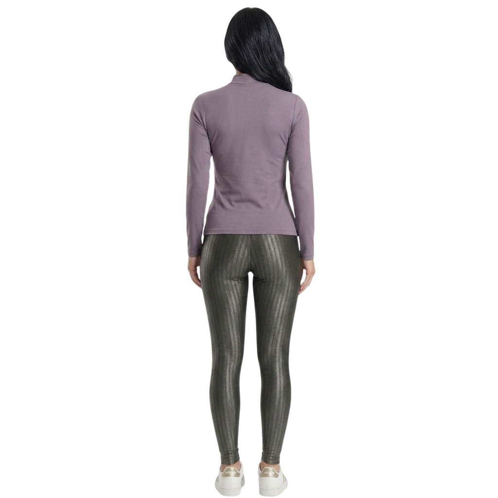 Imagem 3 do produto Conjunto Fitness Vekyo Feminino Blusa Térmica Proteção UV e Calça New Zig