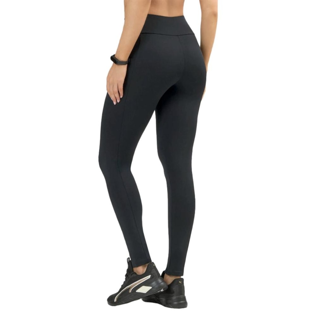 Imagem 2 do produto Calça Legging Selene Suplex Com Bolso e Recorte Feminina