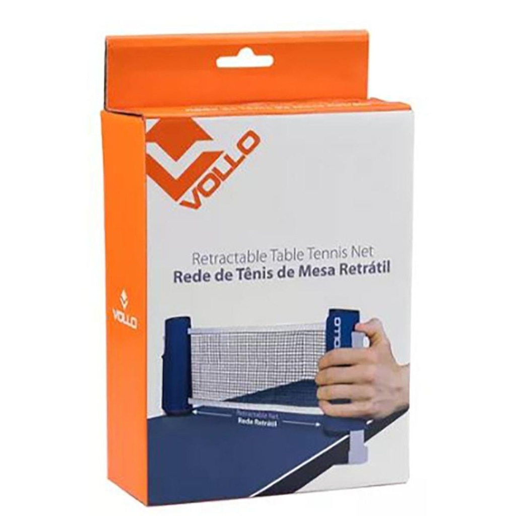 Imagem 3 do produto Kit Tenis de Mesa Vollo Retrátil+Rede Unissex