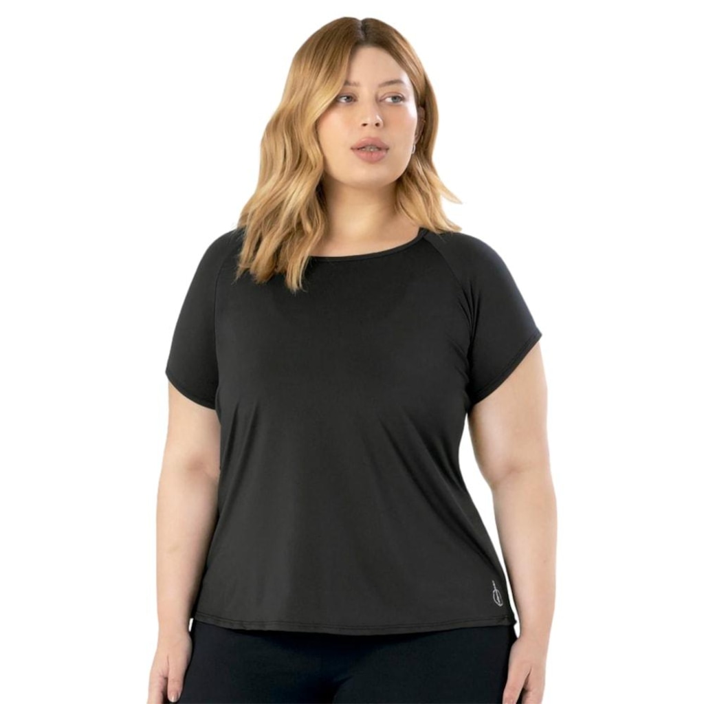Camiseta Selene Básica Dry Fit Plus Size Feminina