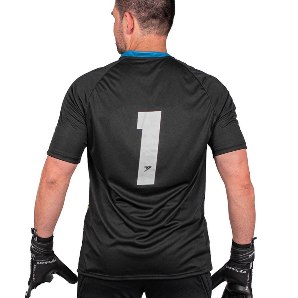 Imagem 2 do produto Camisa de Goleiro Poker Strength Manga Curta Unissex
